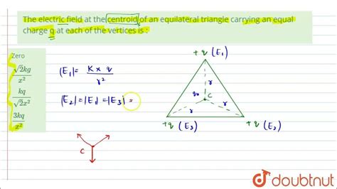 electric field triangle box|how to visualize the electric field.